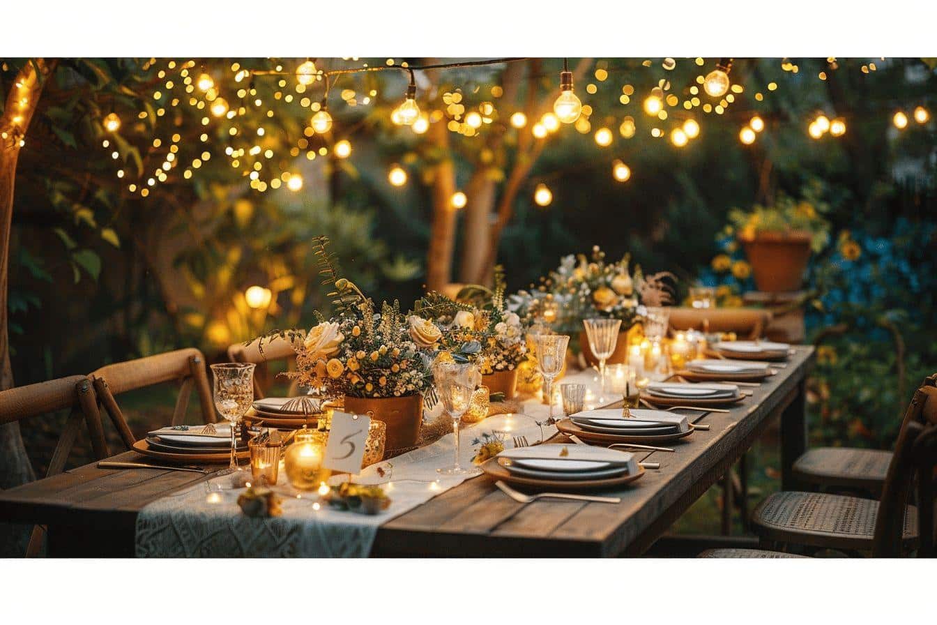 Idées créatives pour un petit mariage à la maison inoubliable