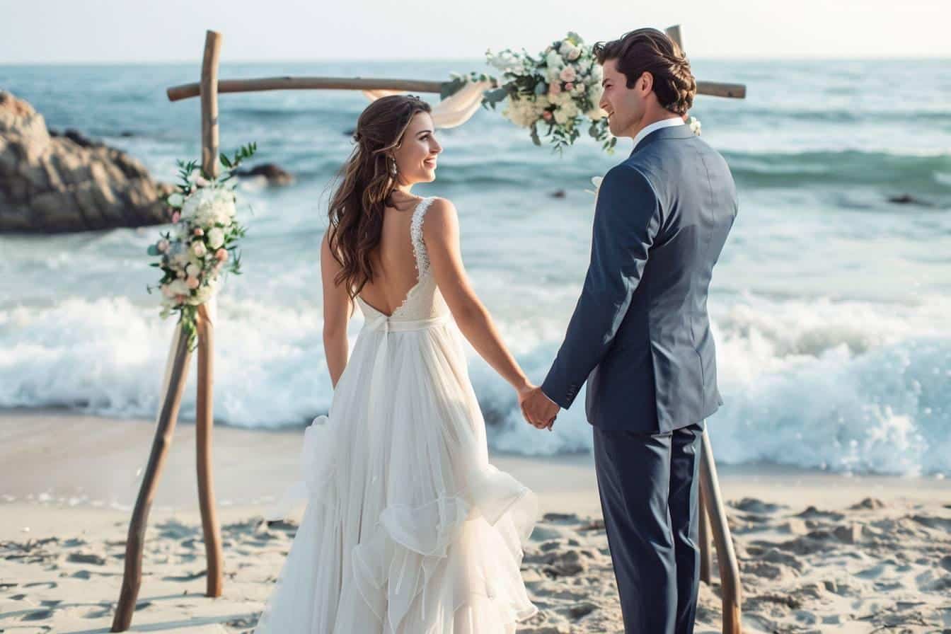 Organisez un mariage au bord de la mer qui reflète votre amour