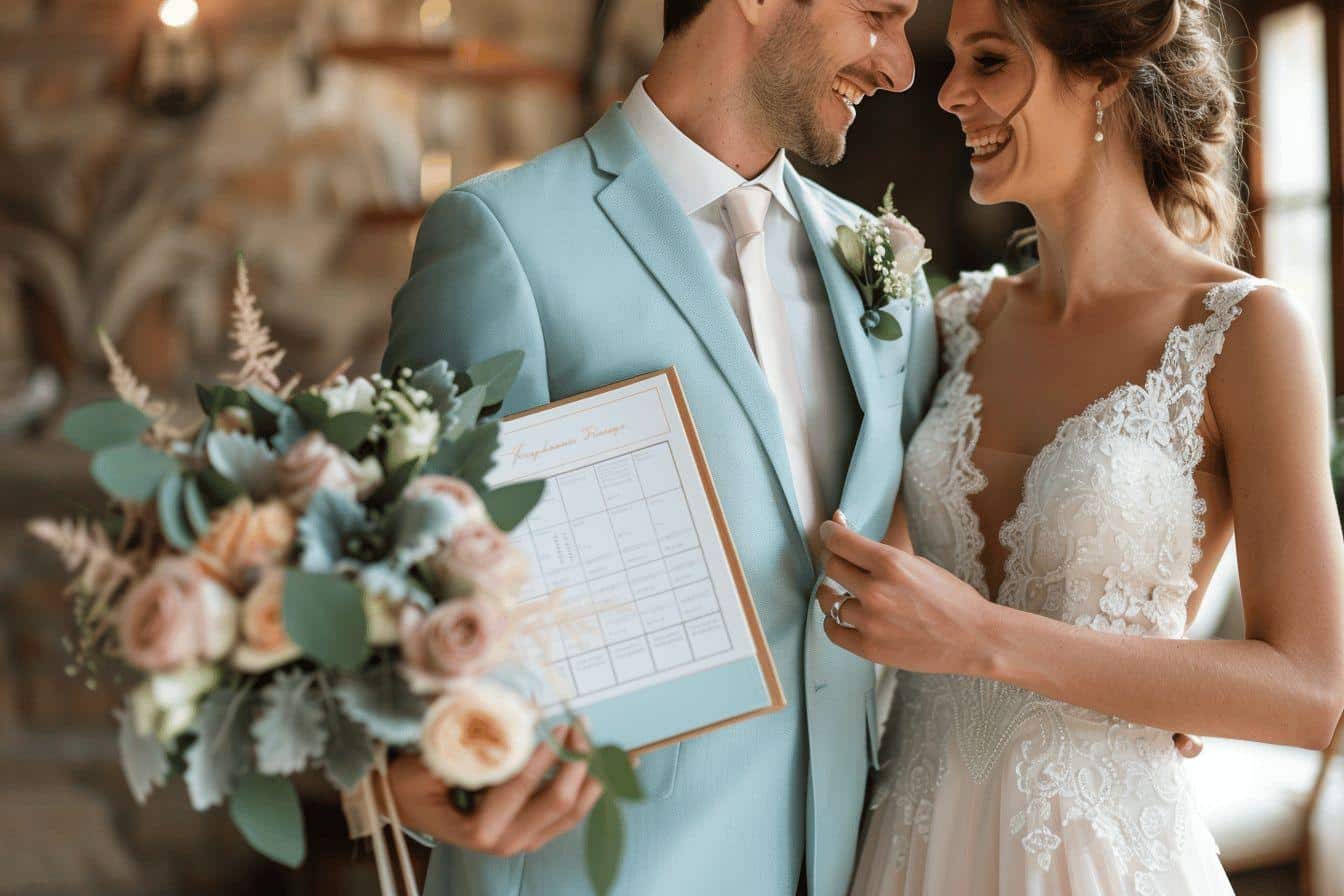 Réussir le planning de votre mariage étape par étape