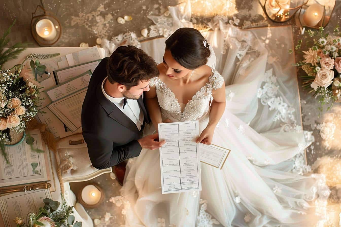 Réussir votre rétroplanning de mariage pour un jour parfait
