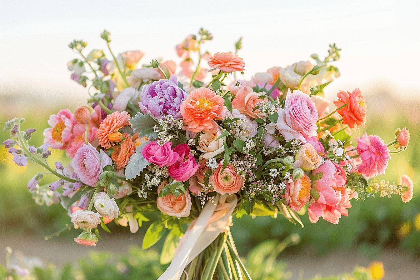 Bouquets de fleurs de mariage : créez l’harmonie parfaite pour votre grand jour