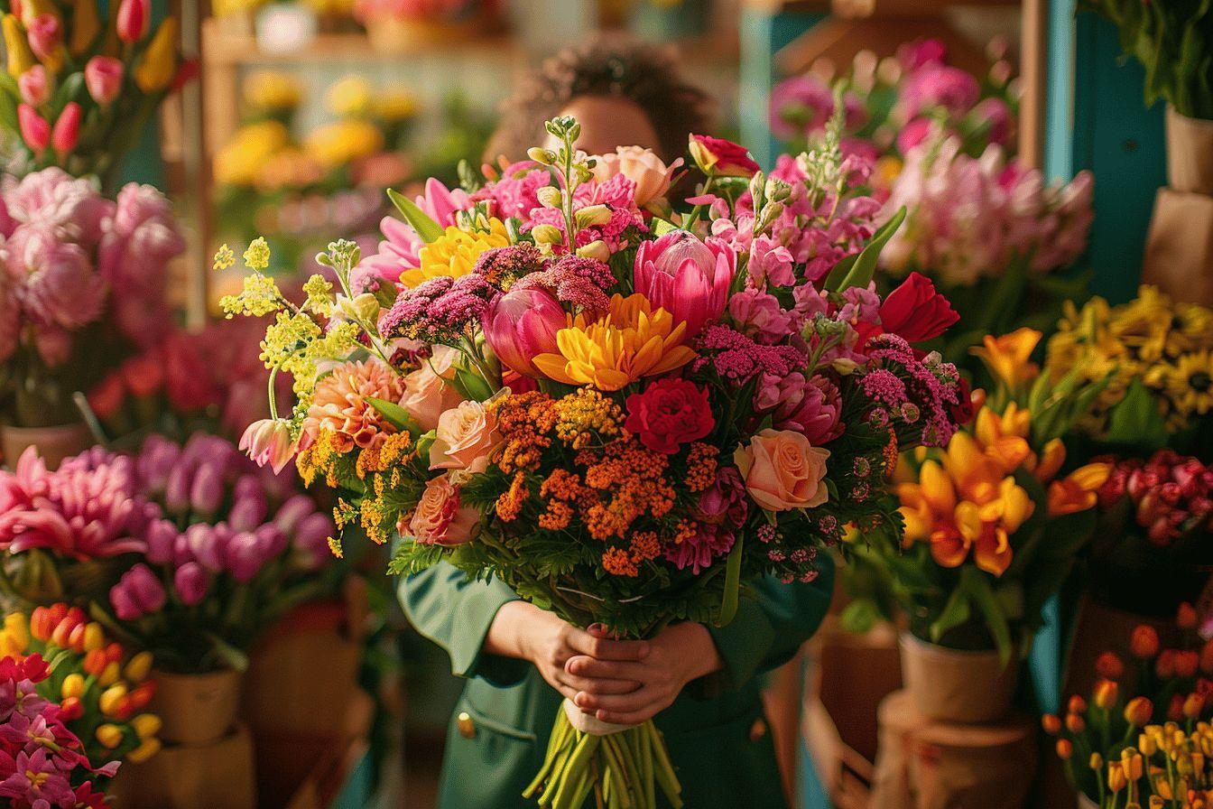 Comment se faire livrer le jour J avec un service de livraison de fleurs ?