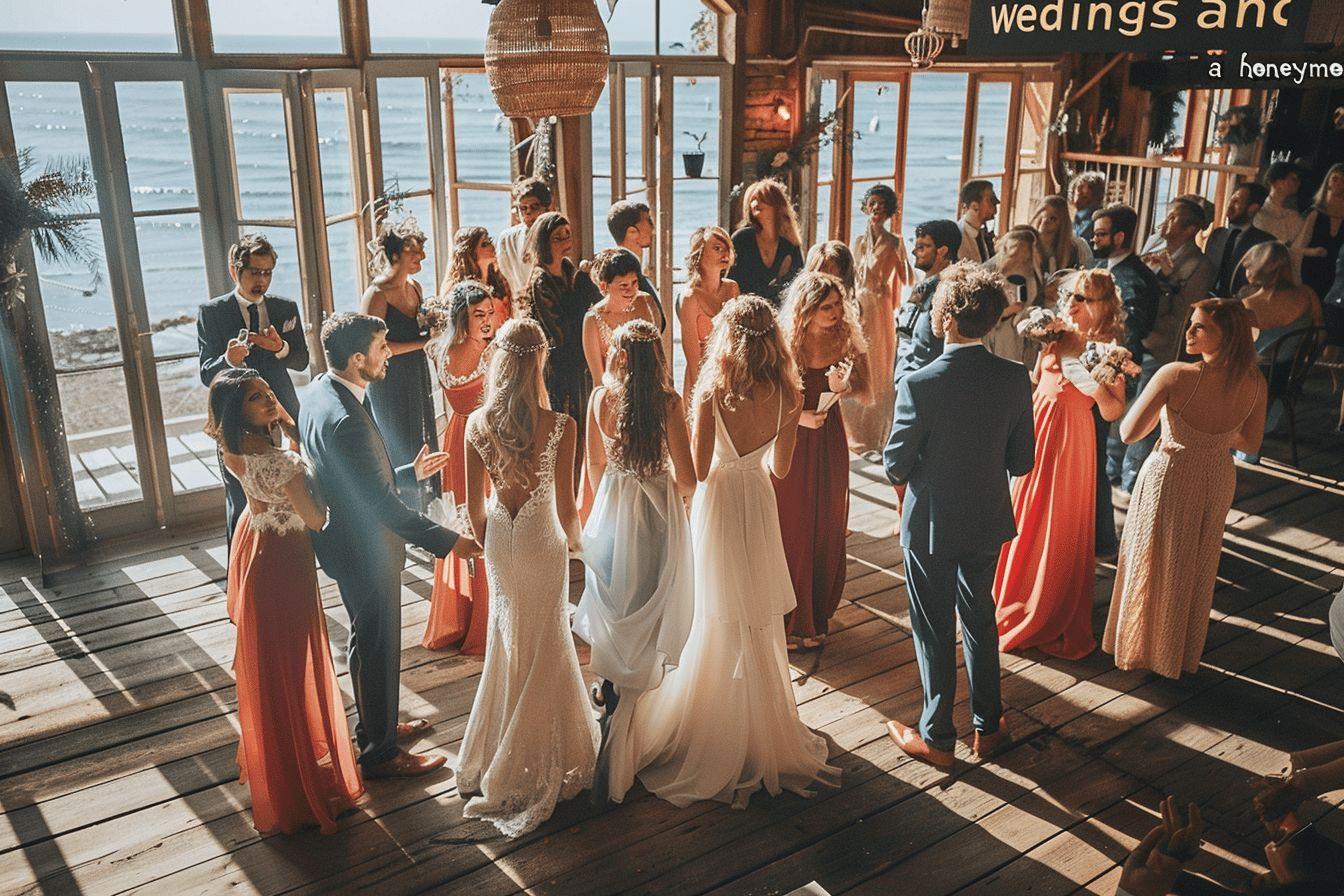 Cotentin : participants à « Quatre mariages pour une lune de miel »