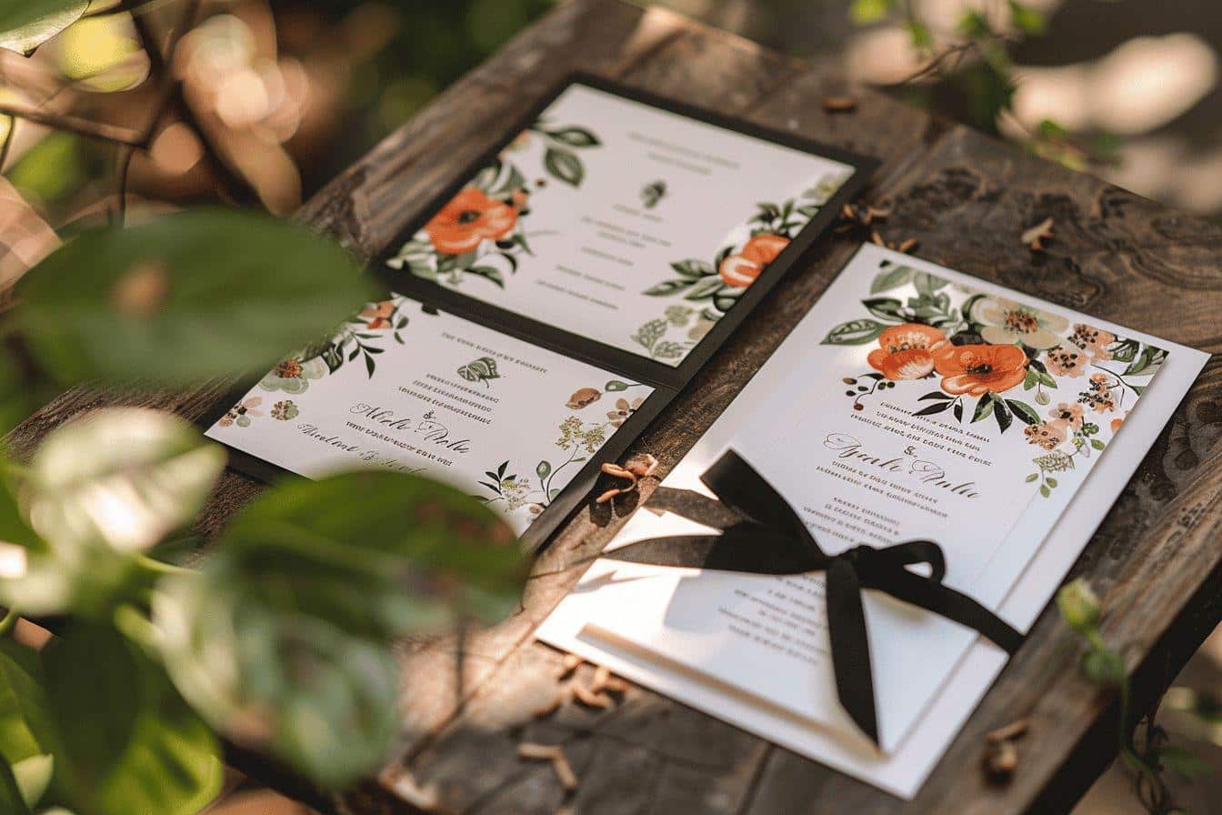 Invitations cordiales : Deux mariages ou un enterrement ?
