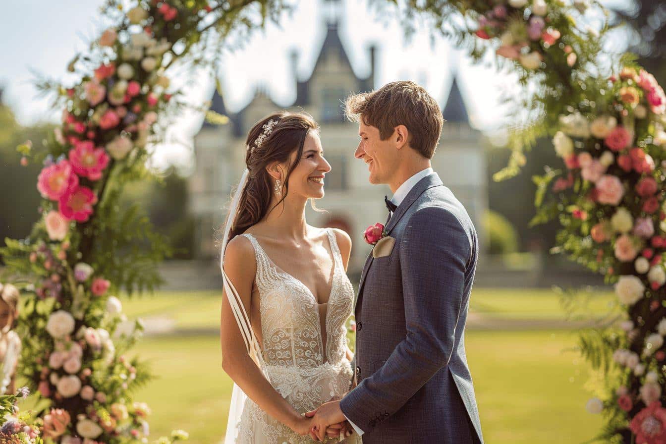 Mariage de puissance et grâce au château de Tanlay