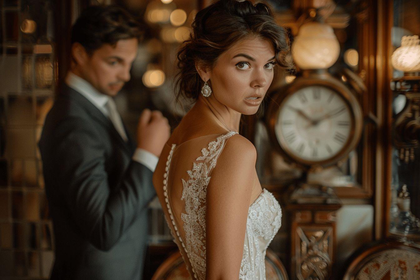 Mariée et espionnée : son mari vérifiait l’heure sur les tickets