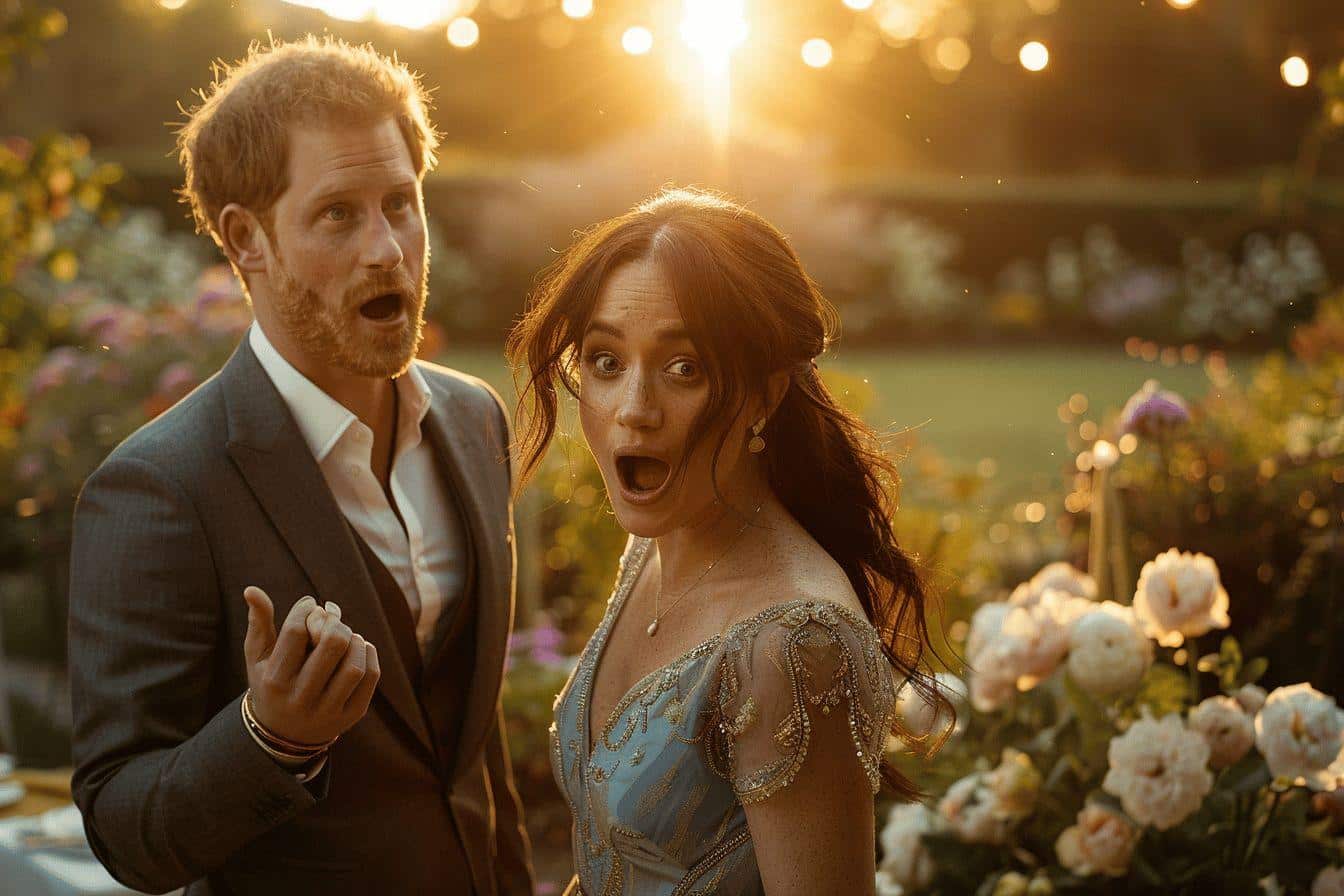 Meghan et Harry surpris par une demande en mariage inattendue