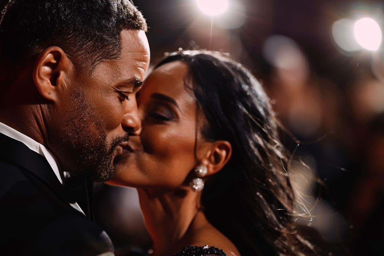 Will Smith : Un baiser controversé enflamme la toile après les Oscars