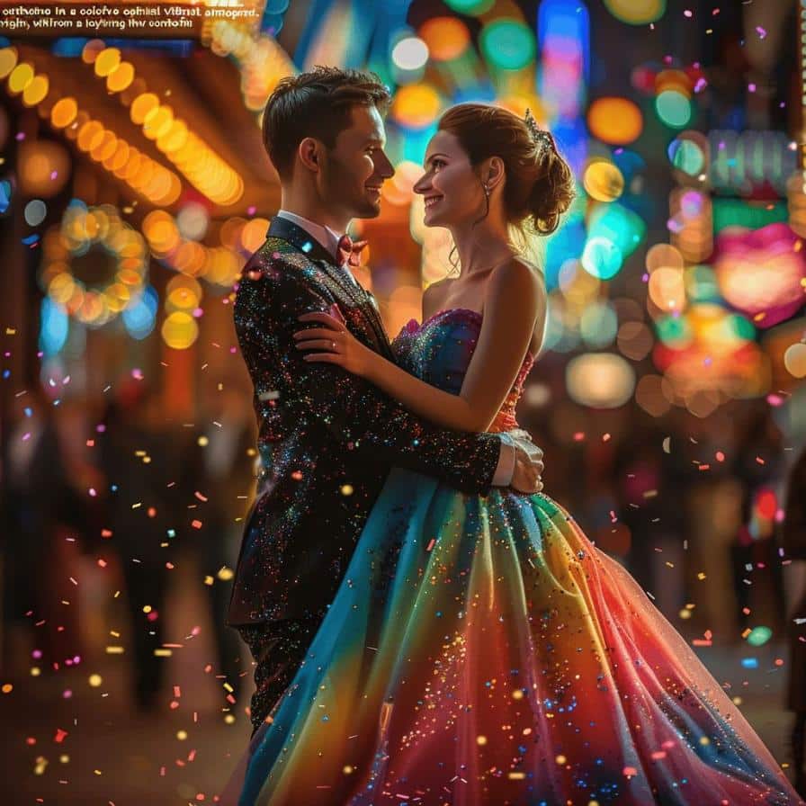 Catherine et Michaël : un amour né au carnaval