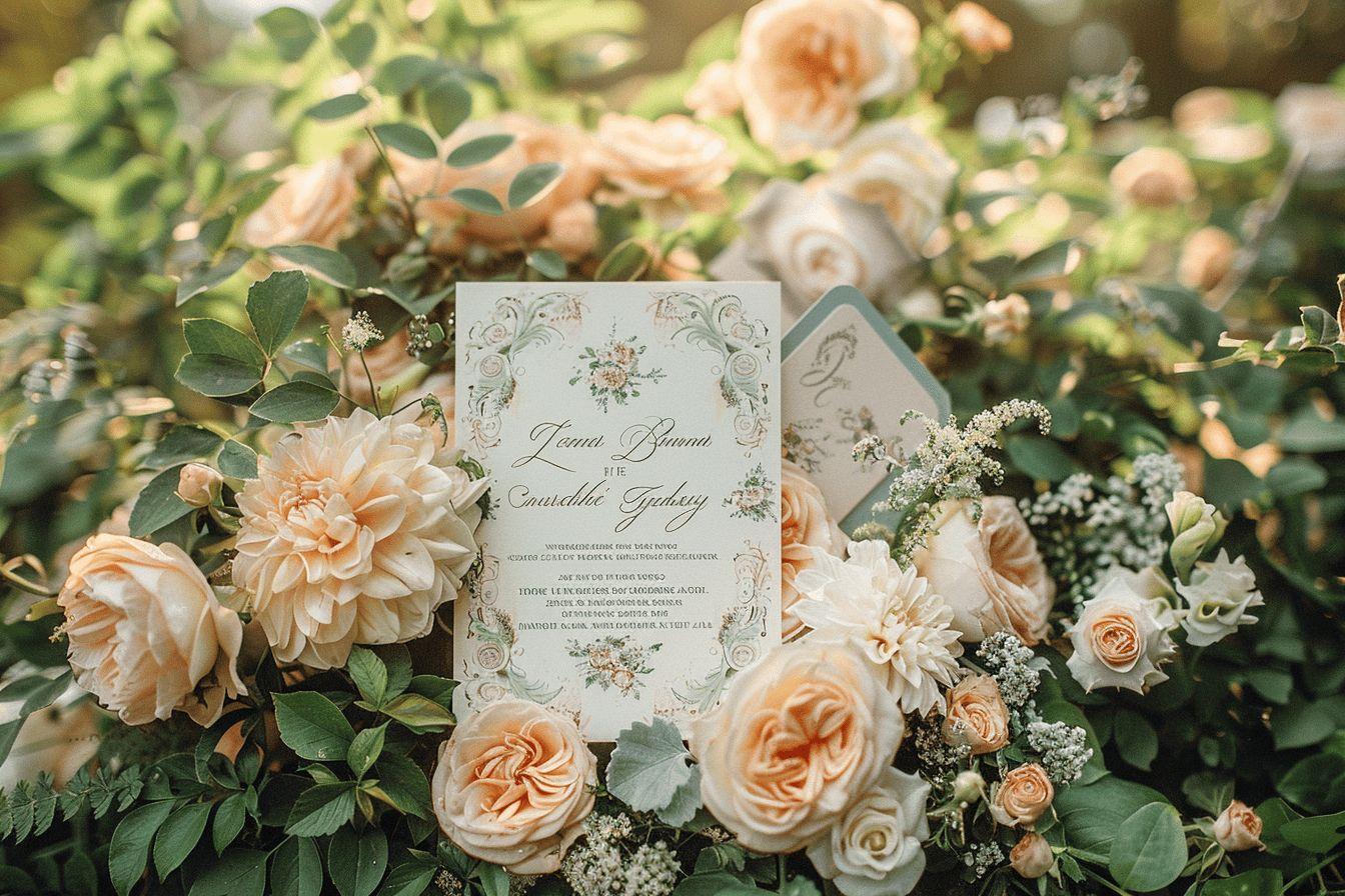 Comment faire le bon choix pour un faire-part de mariage ?