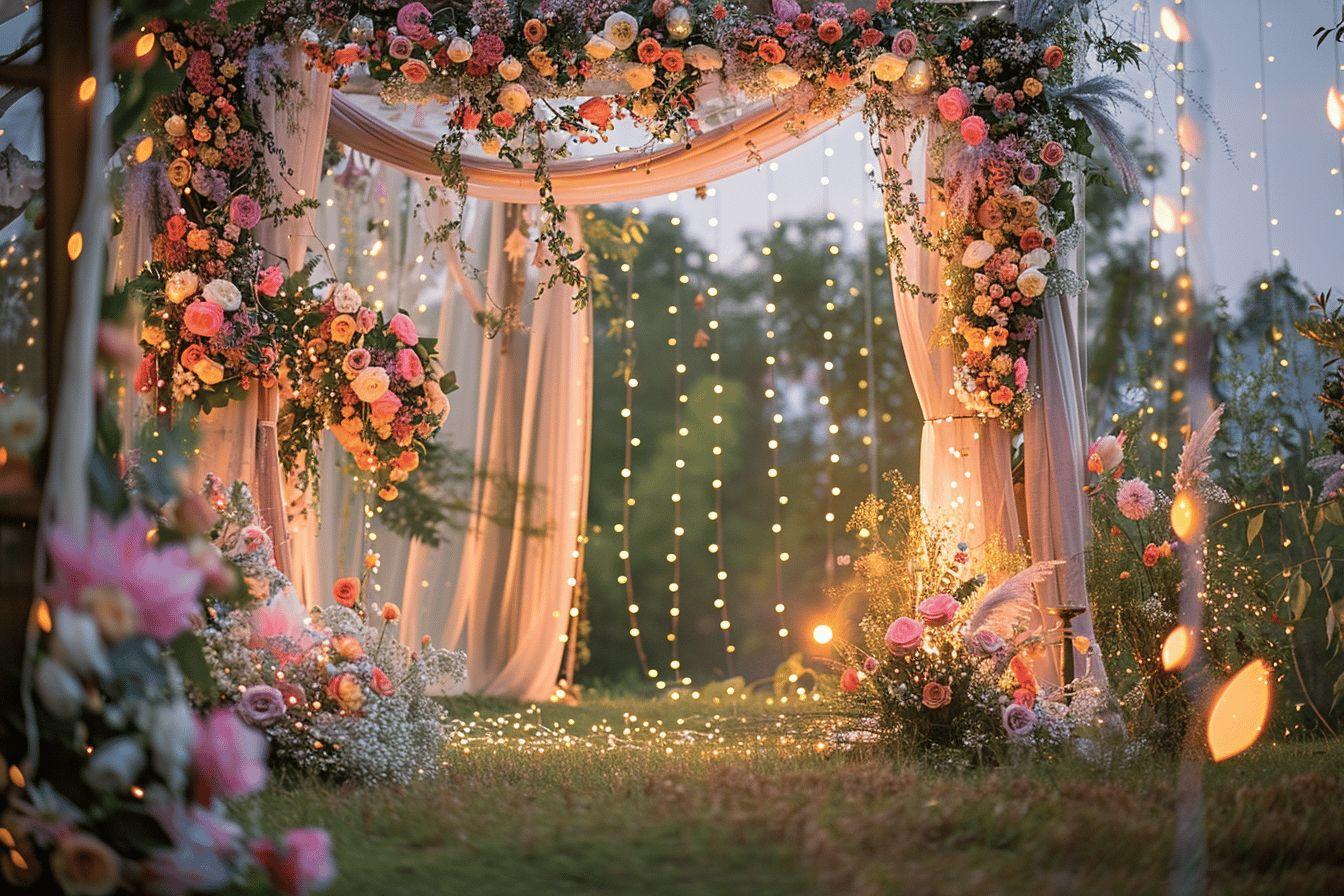 Créer un mariage romantique inoubliable avec nos idées enchantées