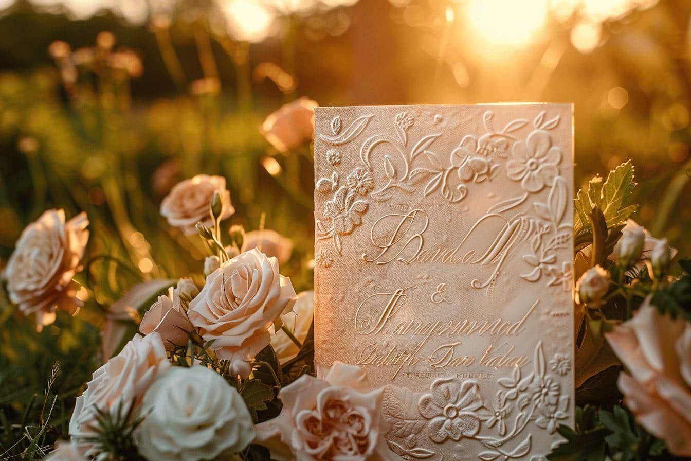 Créez des invitations de mariage inoubliables avec ces idées créatives