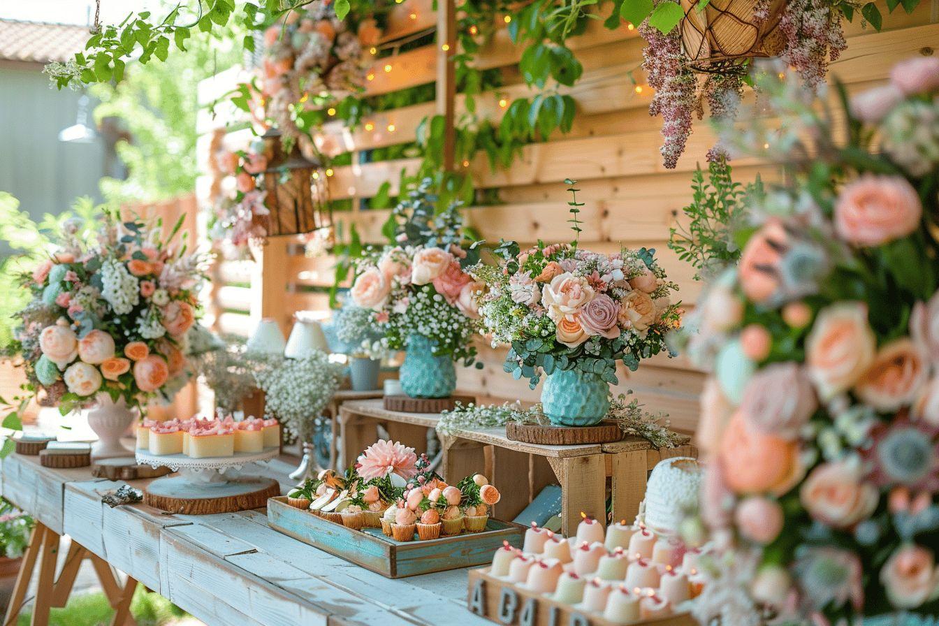 Décoration d’anniversaire champêtre : idées DIY pour une fête réussie