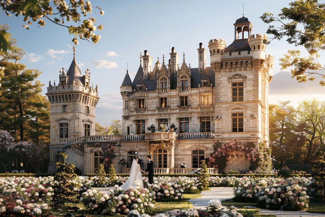 Découvrez le charme intemporel du Château la Tour Vaucros pour votre mariage