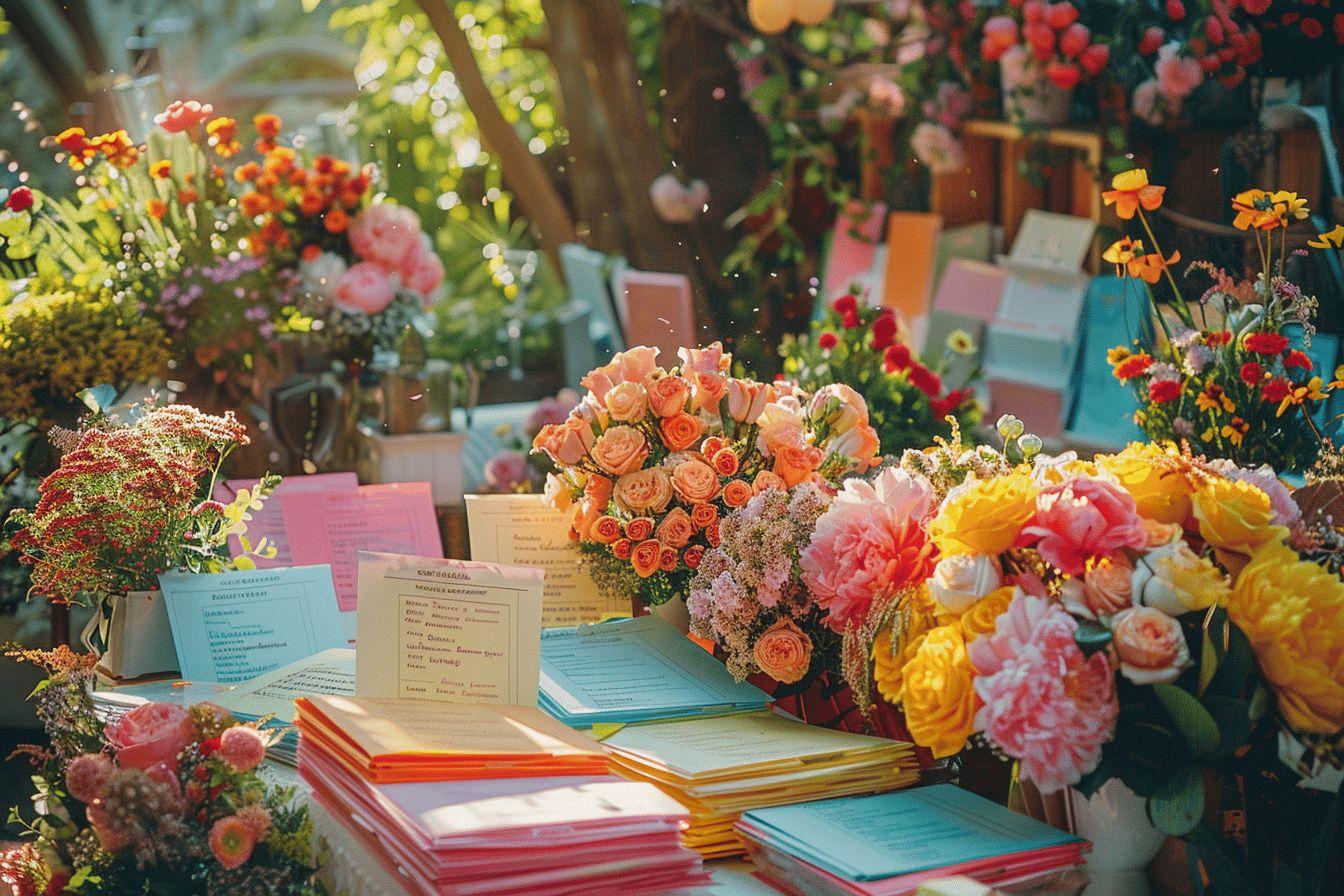 Découvrez nos mille et une listes pour un mariage inoubliable