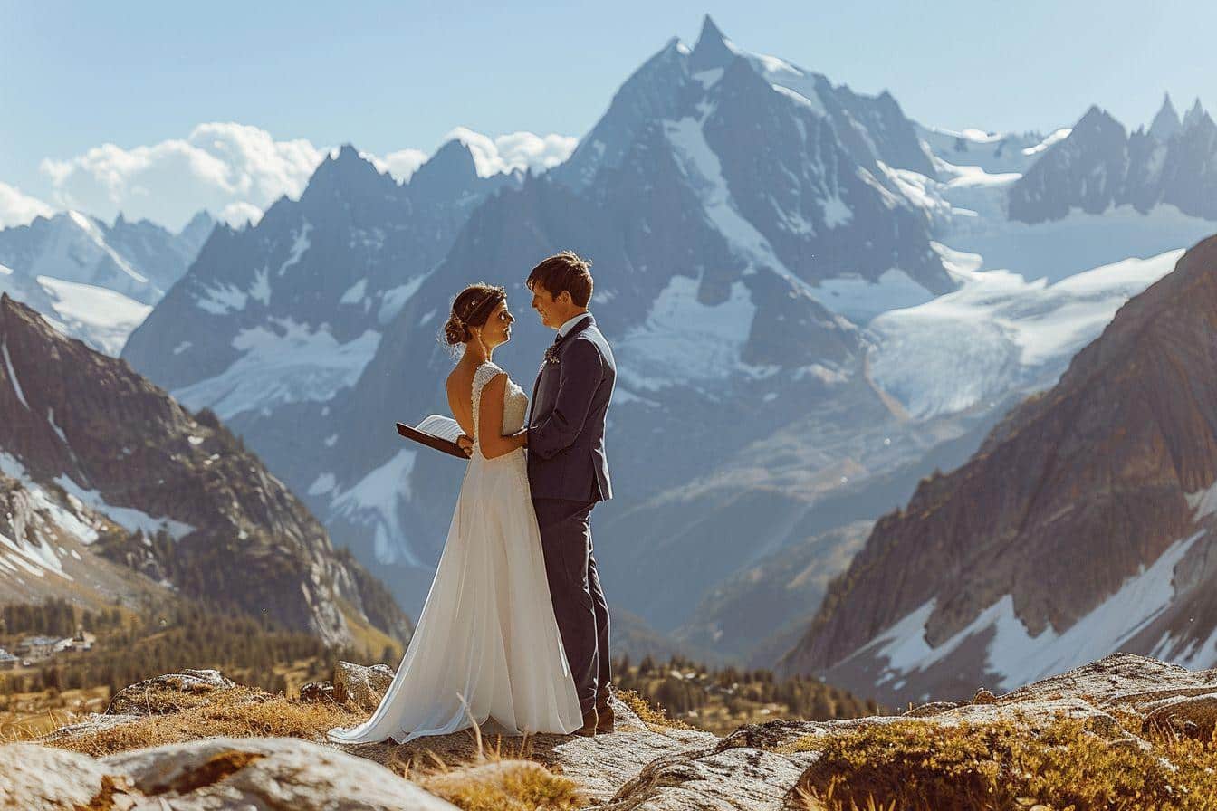 Marié des Alpes : vivez une cérémonie inoubliable au sommet