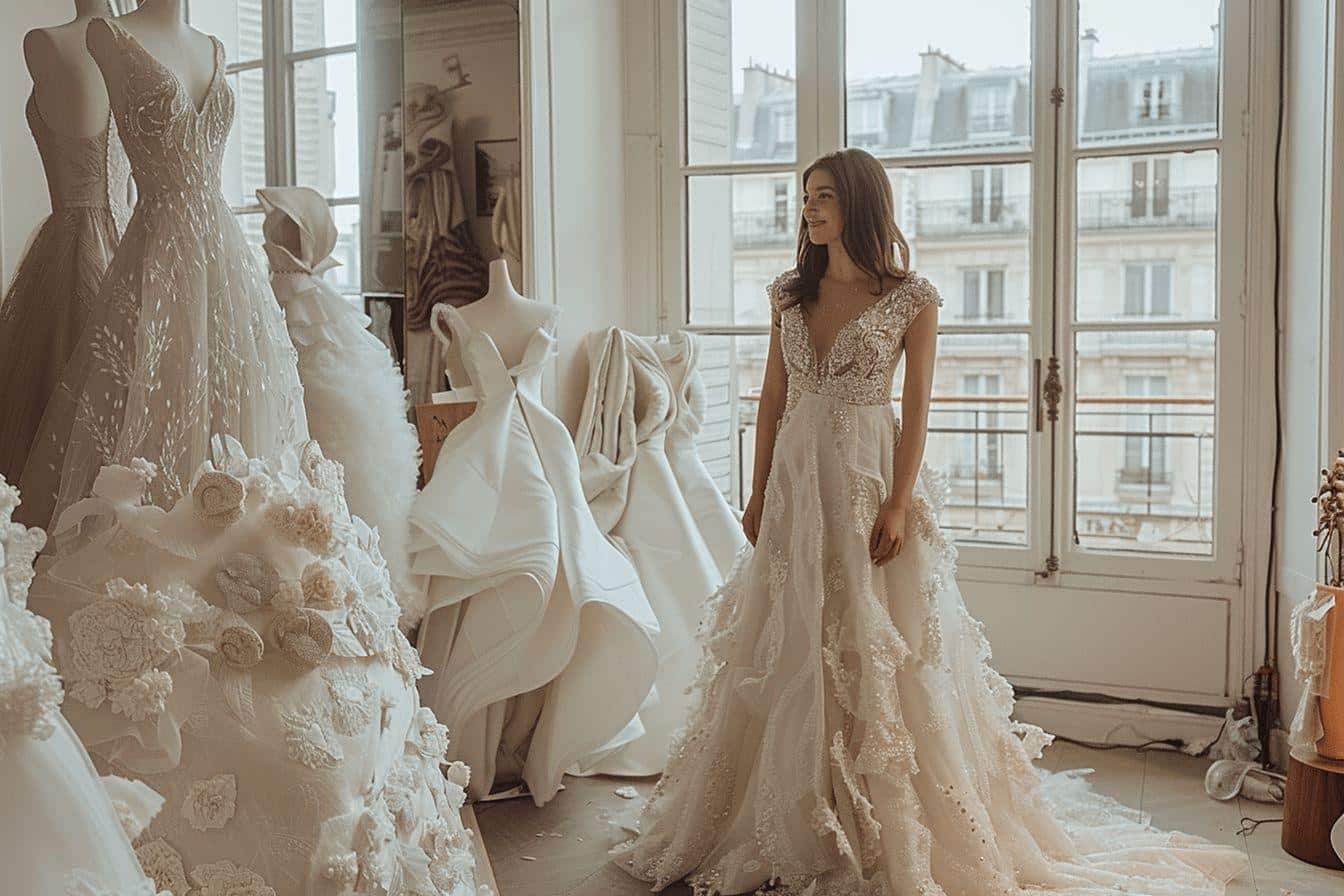 Rencontrez Fabienne Alagama à Paris pour une robe de mariée unique