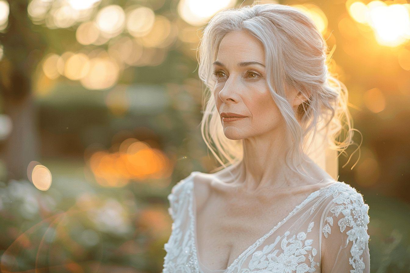Robe mariée 50 ans : conseils pour sublimer votre élégance mature