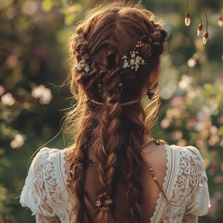 Sublimez votre coiffure bohème sur cheveux mi-longs avec nos conseils