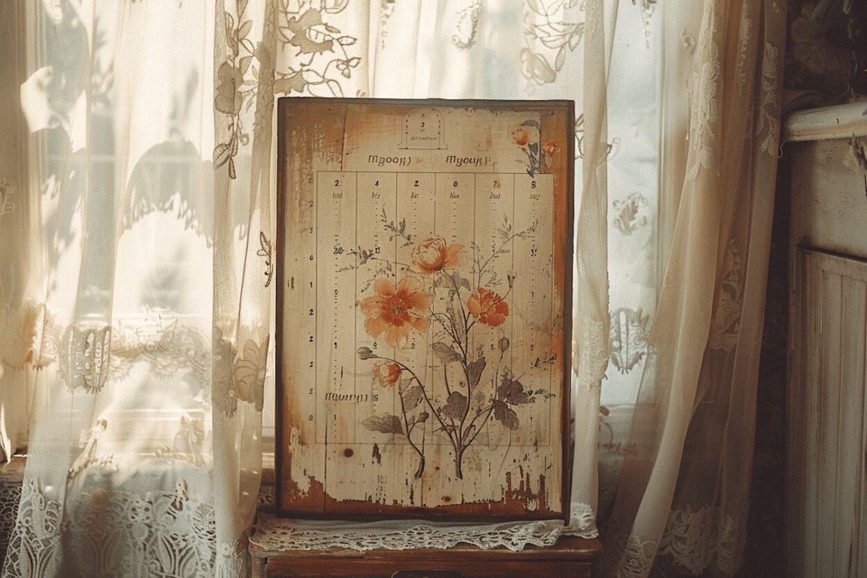 Tableau des noces de mariage mois par mois détaillé