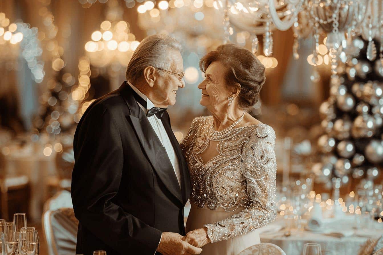 61 ans de mariage : célébrer les noces de platine avec éclat