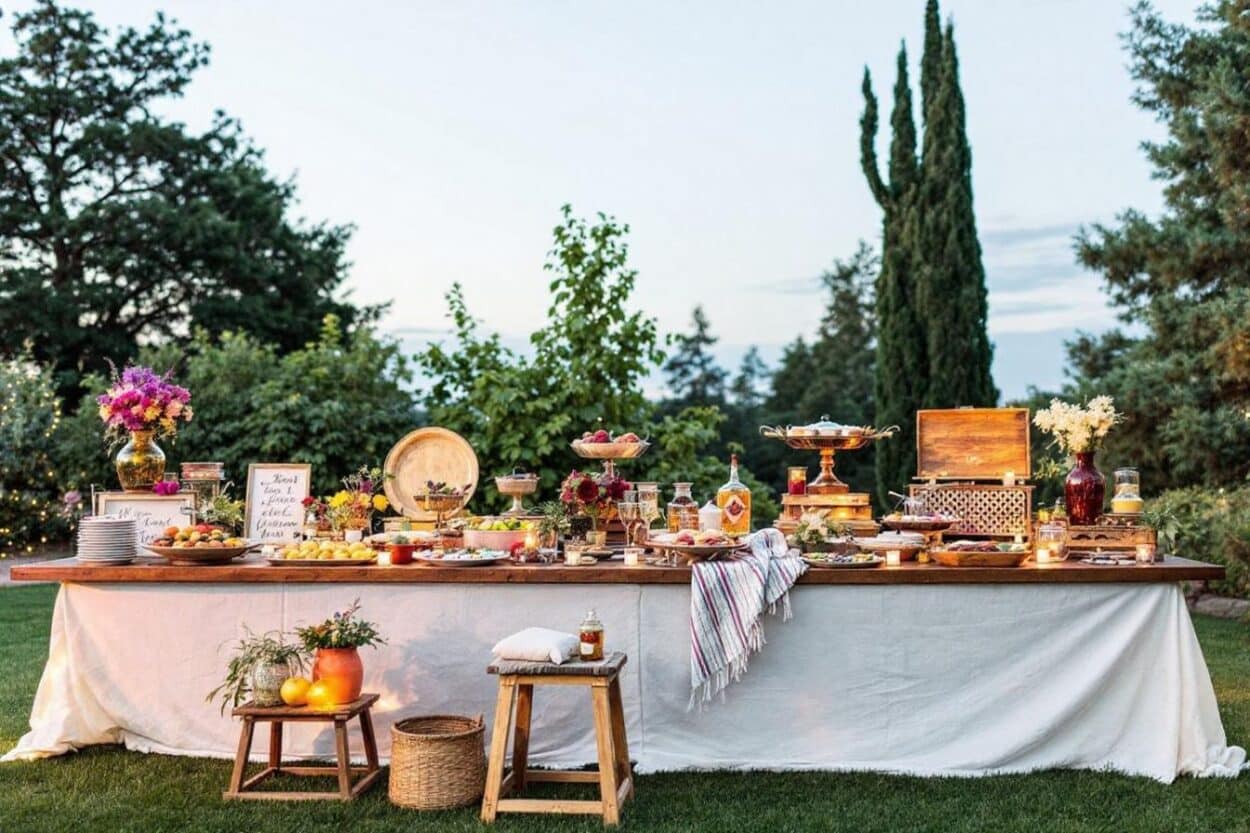 Buffet Mariage Boh me Chic Id es Festives Et Raffin es buffet-mariage-boh-me-chic-id-es-festives-et-raffin-es