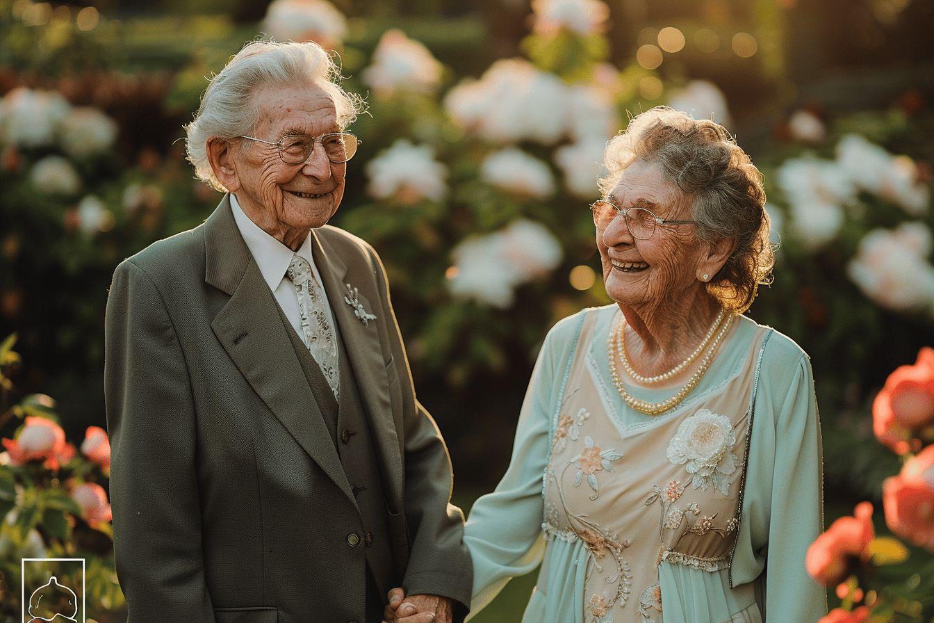 Claude et Marie-Jeanne renouvellent leurs vœux 60 ans après