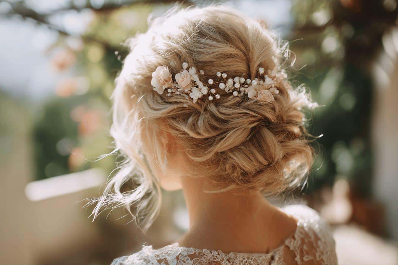 Coiffure mariée semi attaché : idées et inspirations pour un look unique
