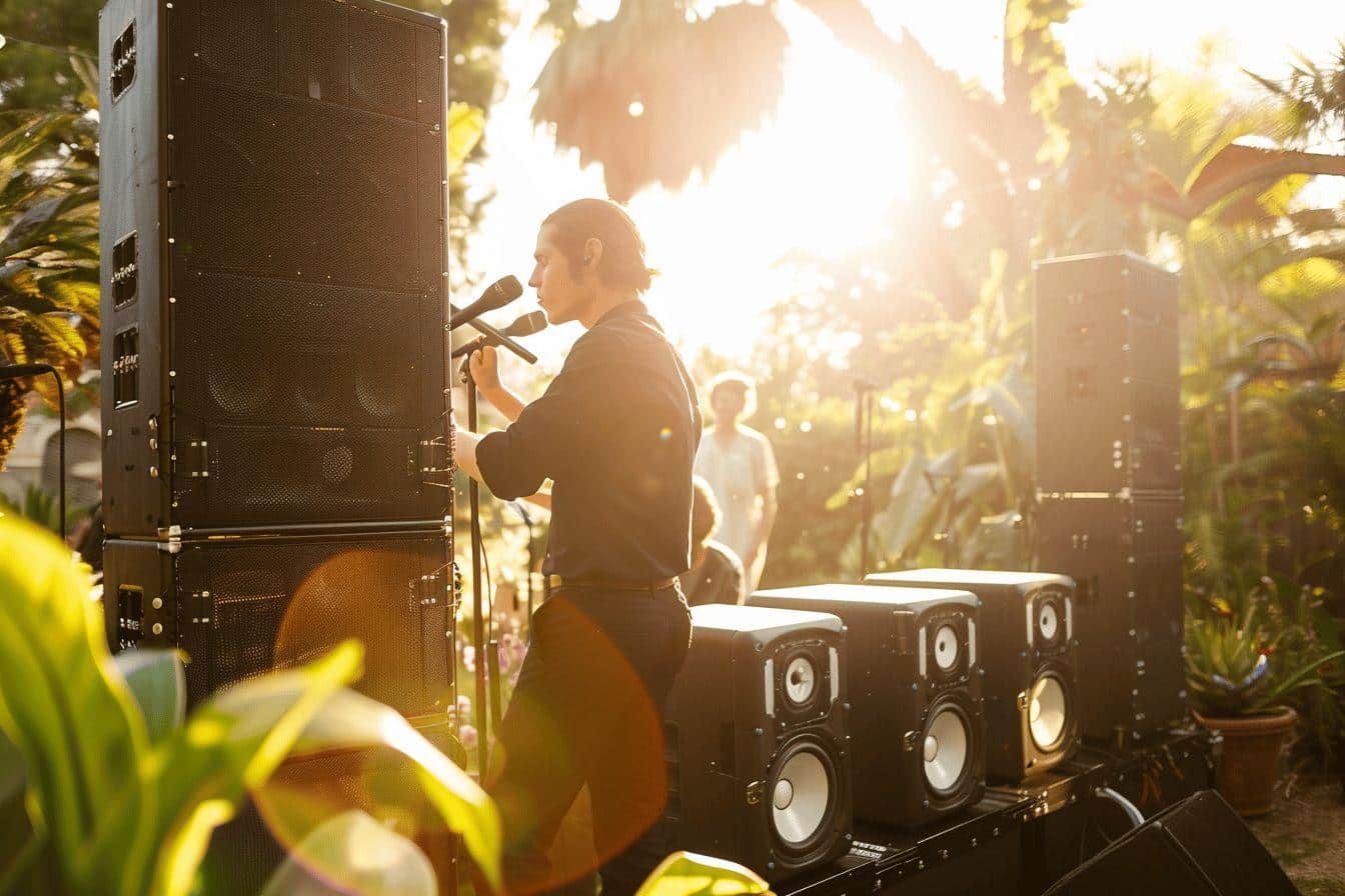 Comment assurer une bonne sonorisation pour un mariage en plein air ?