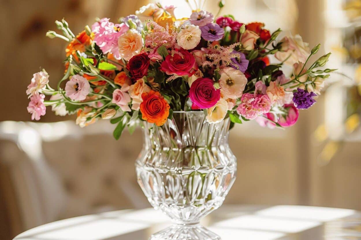 Quel vase centre de table mariage pour éblouir vos invités