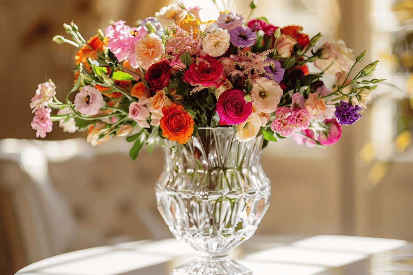 Comment choisir un vase centre de table mariage qui éblouira vos invités