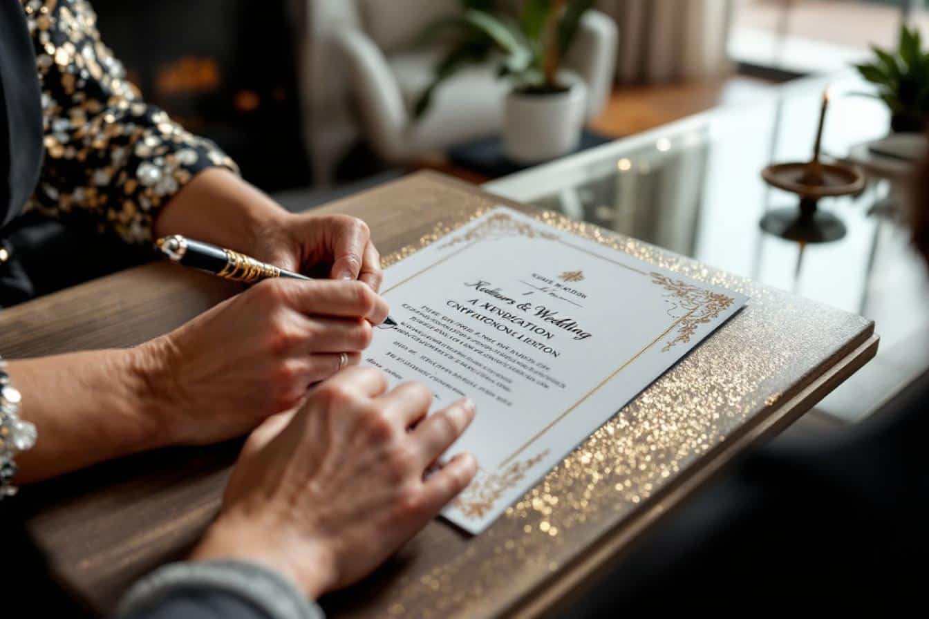 Comment répondre à une invitation mariage avec élégance et tact