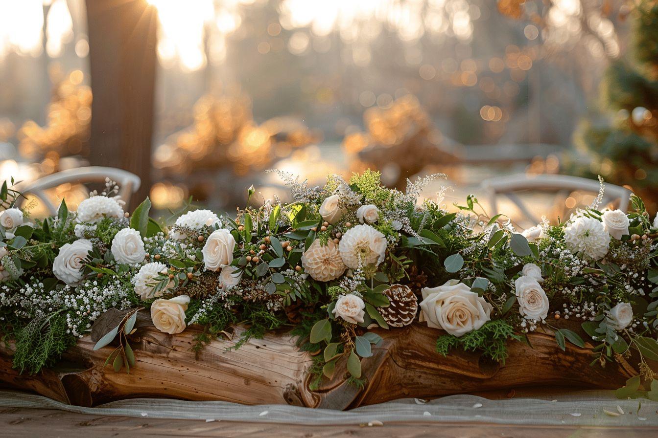 Comment sublimer votre table de mariage nature avec style et élégance