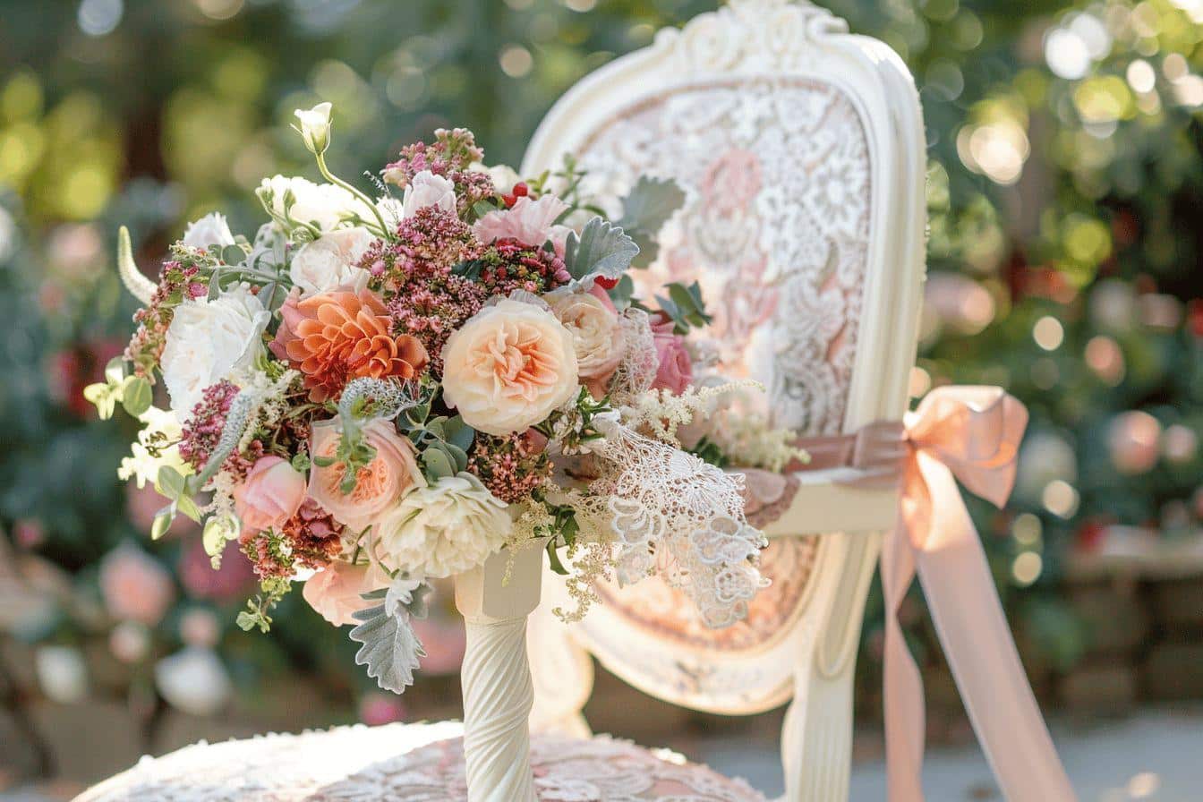 Décorer une chaise pour mariage : idées créatives et élégantes