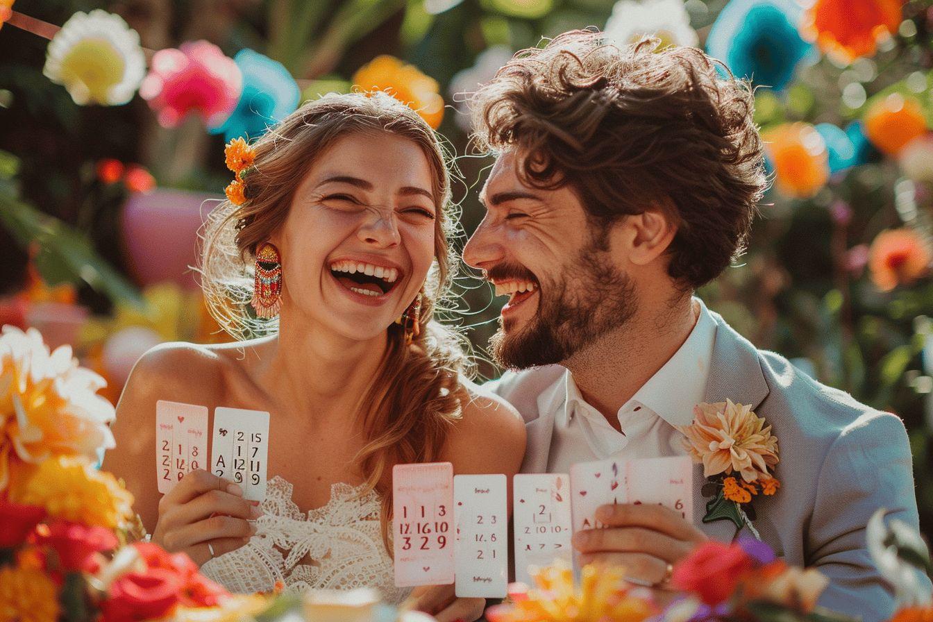 Découvrez la variante du jeu des 12 mois pour animer votre mariage