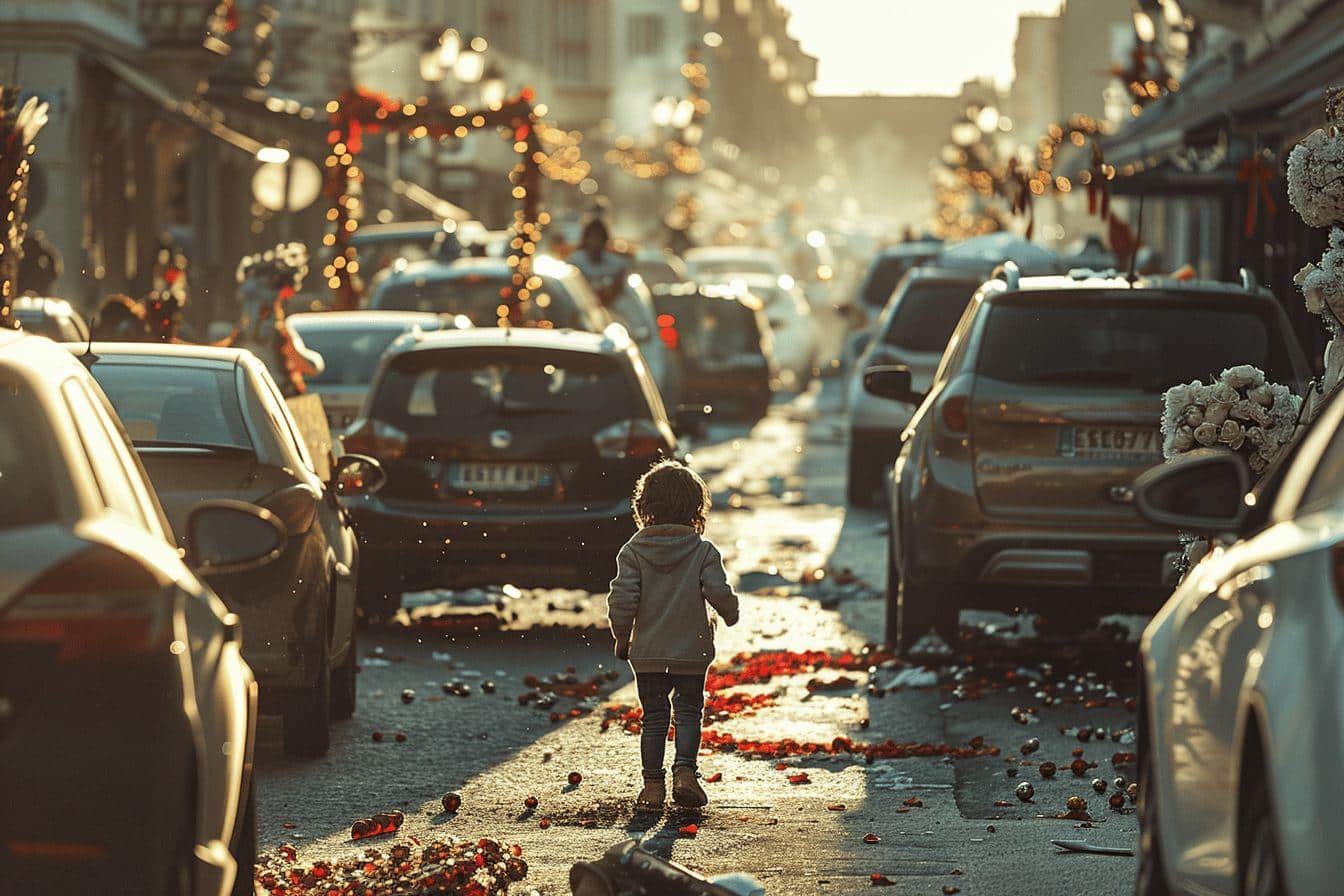Enfant renversé par une voiture dans un cortège de mariage à Vénissieux