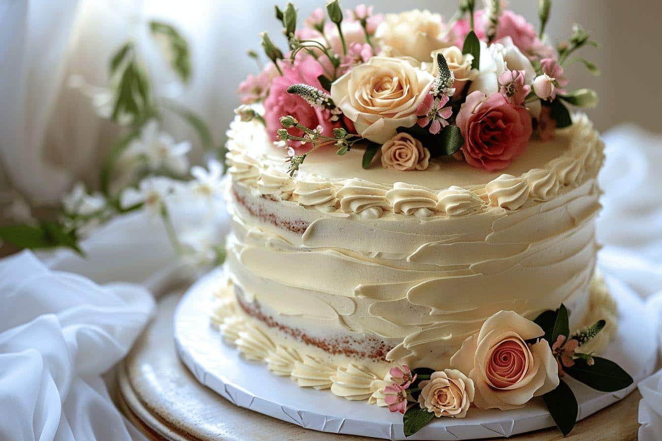 Gâteau de mariage simple et beau : idées pour un dessert élégant et facile
