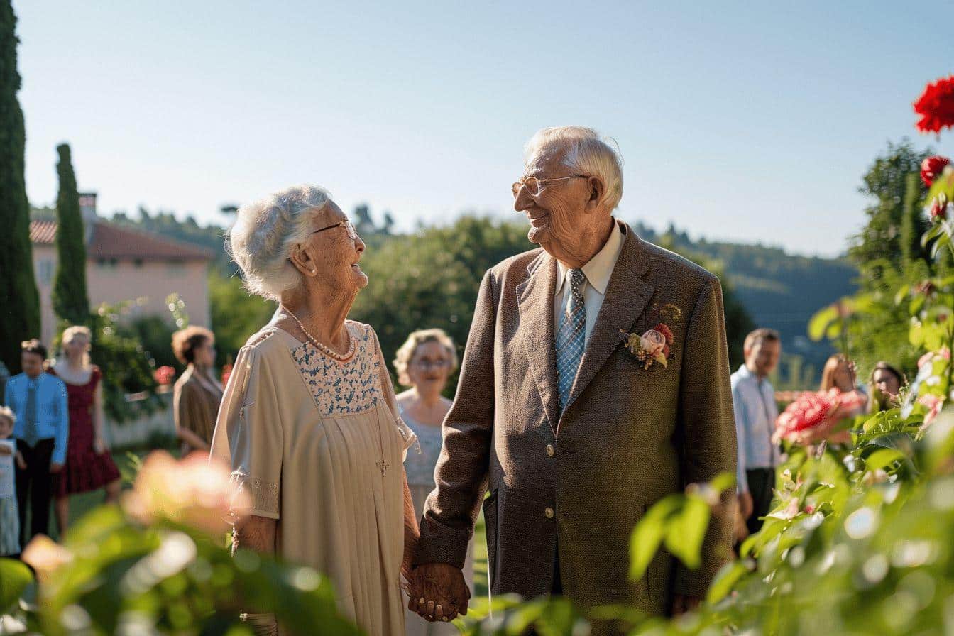 Hugues et Madeleine célèbrent 70 ans de mariage à Availles-en-Châtellerault