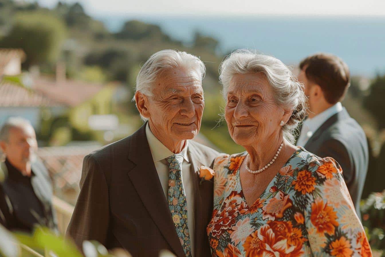 Nadège et Lucien Letord célèbrent 65 ans de mariage à Arzon