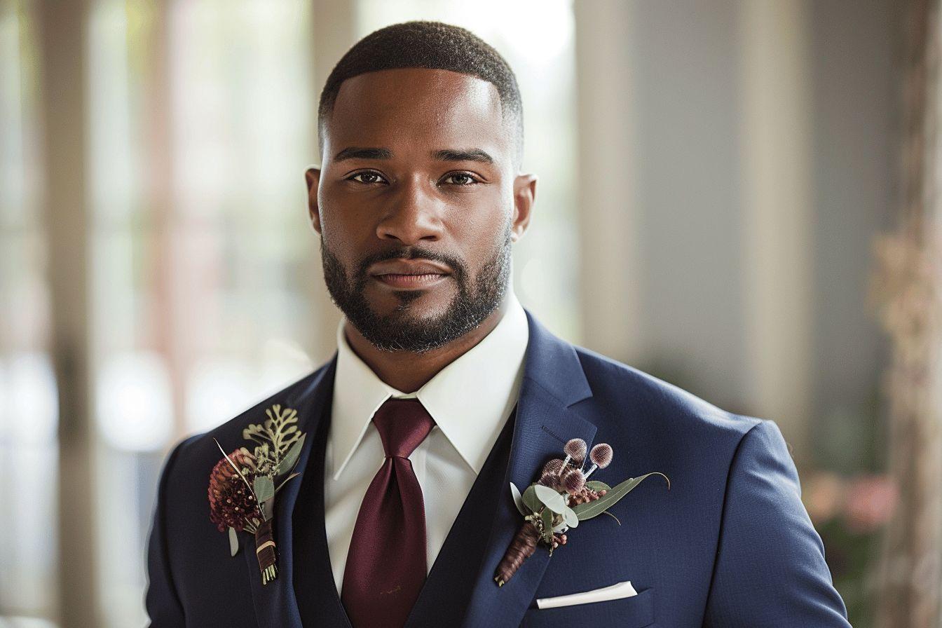 Quelle couleur de costume choisir pour un mariage homme élégant et tendance