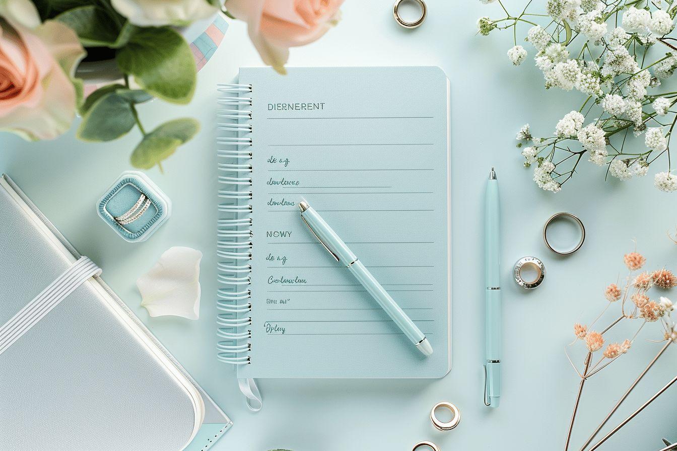 To do liste mariage : les étapes clés pour une organisation sans stress