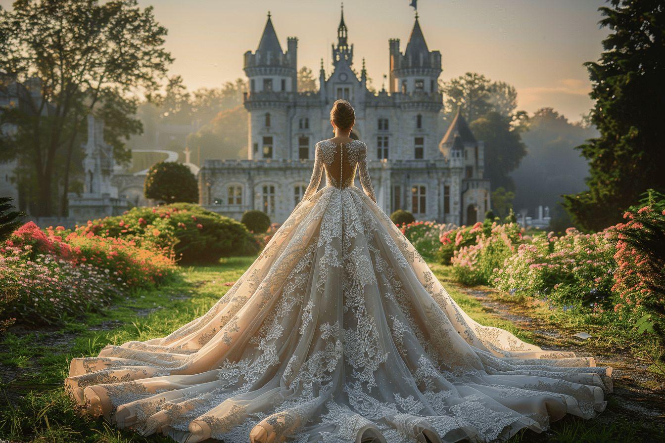Tout savoir sur la robe de mariage de princesse pour un jour féérique