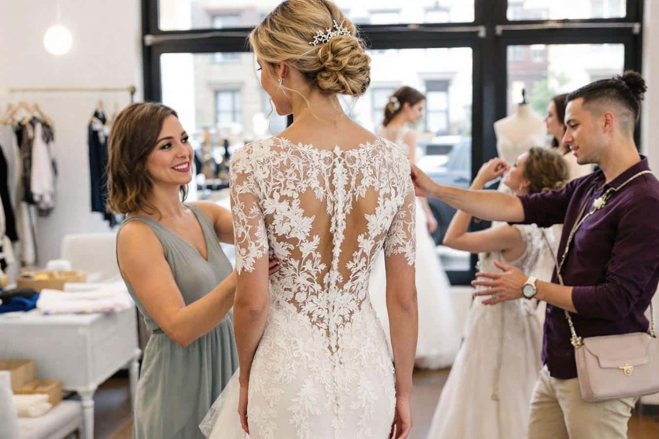 Bárbara Mirjan choisit sa robe de mariée à cinq mois du mariage