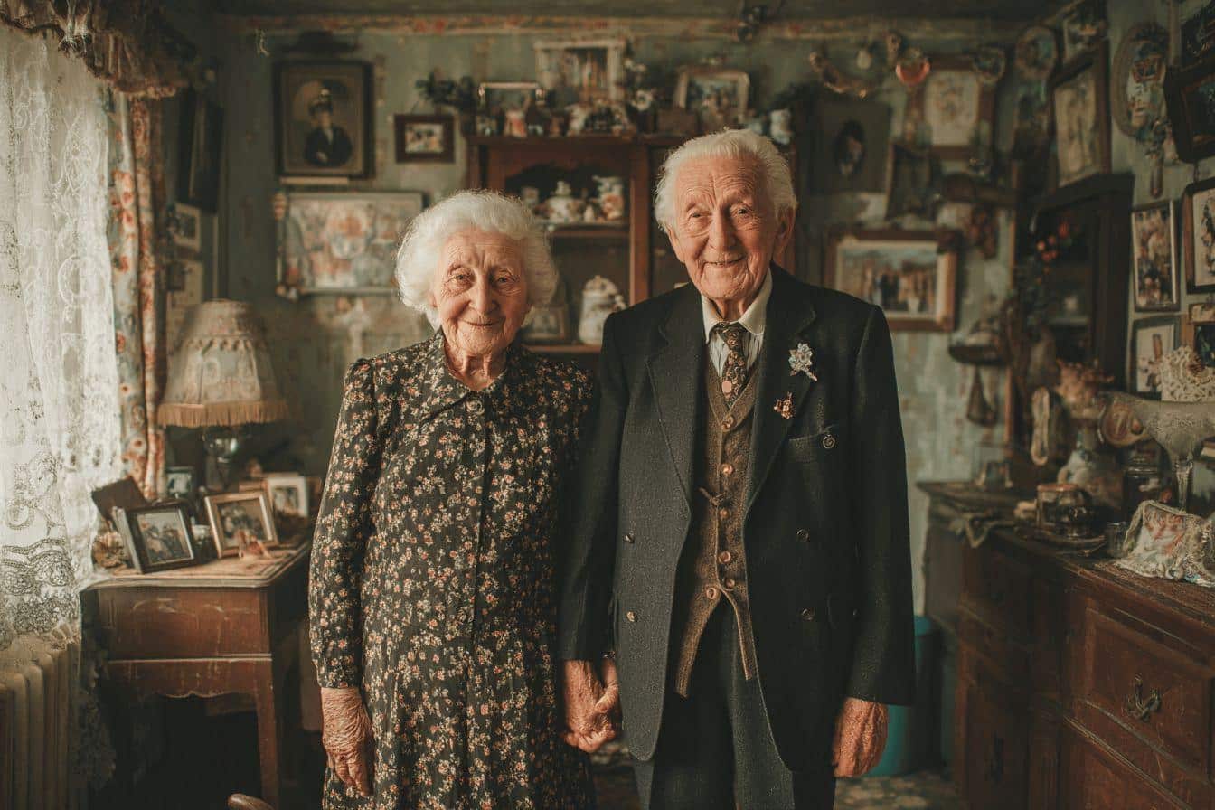 Couple de Rennes célèbre 70 ans de mariage depuis 1955