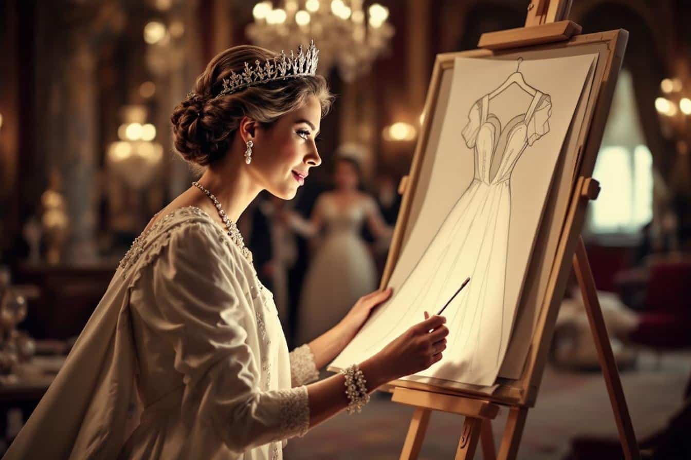 Elizabeth II critique la robe de mariée de Meghan Markle