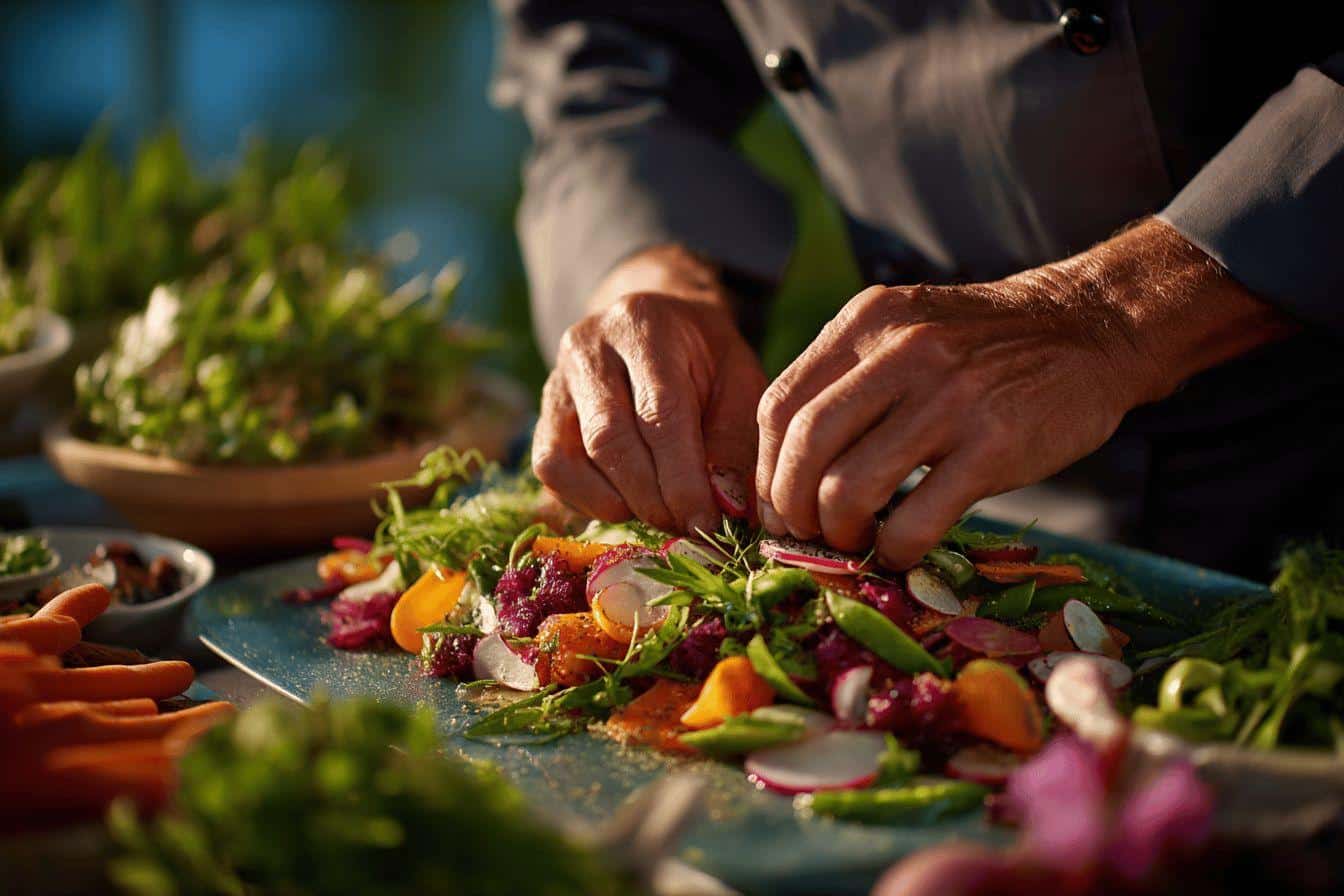 Elle révolutionne les mariages avec ses menus végétariens uniques