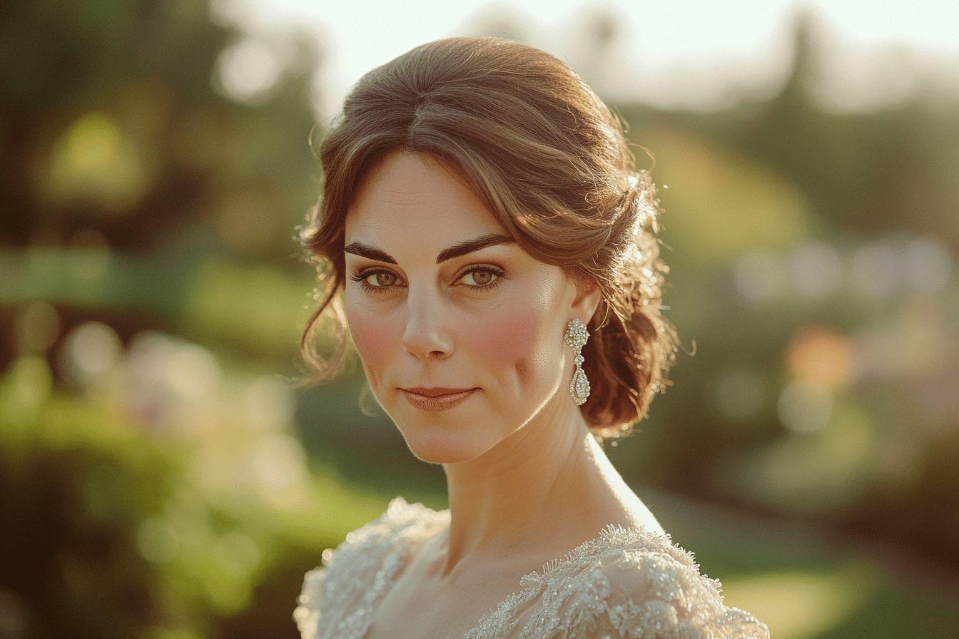 Kate Middleton arbore ses boucles d’oreilles de mariage lors d’une garden party