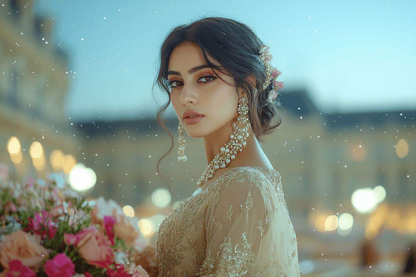 Farah Diba en fête pour le mariage parisien de sa petite-fille Iman