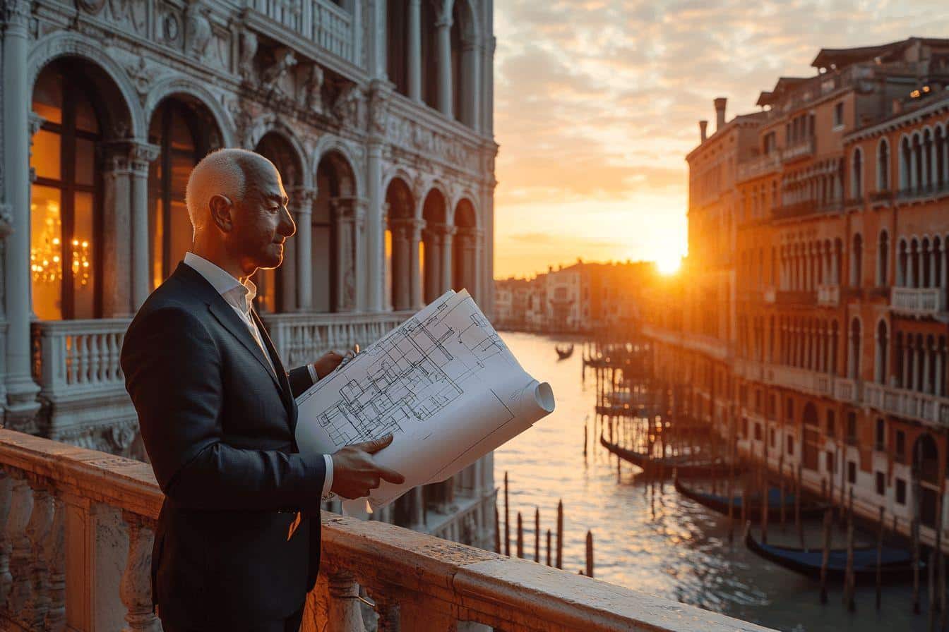Jeff Bezos investit massivement à Venise avant son mariage
