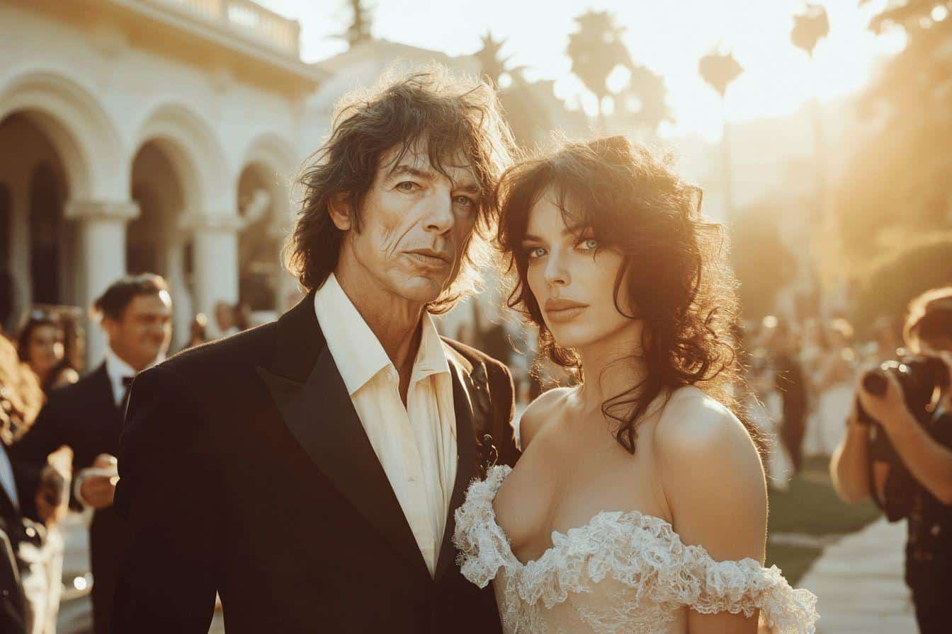 Le mariage tumultueux de Mick Jagger et Bianca en 1971
